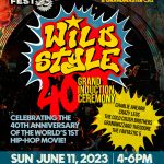 Five Points Fest is proud to host the National Hip-Hop Museum's WILD STYLE 40th Anniversary Celebration!